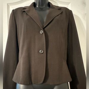 Olive green suit jacket by Apt 9.